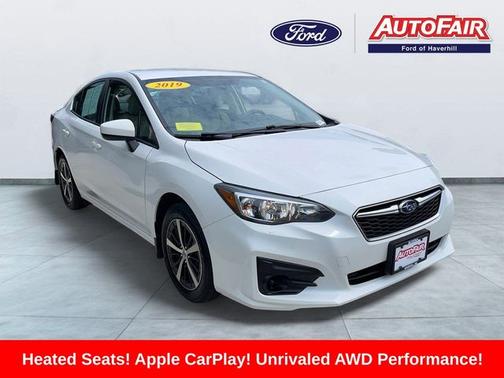 Crystal White Silica 2019 Subaru Impreza 2.0I PREMIUM