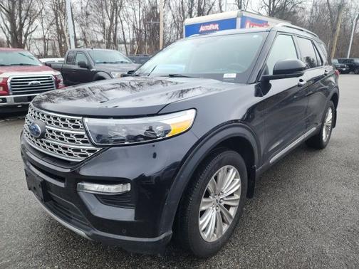 AGATE BLACK METALLIC 2021 Ford Explorer LIMITED