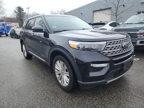 AGATE BLACK METALLIC 2021 Ford Explorer LIMITED