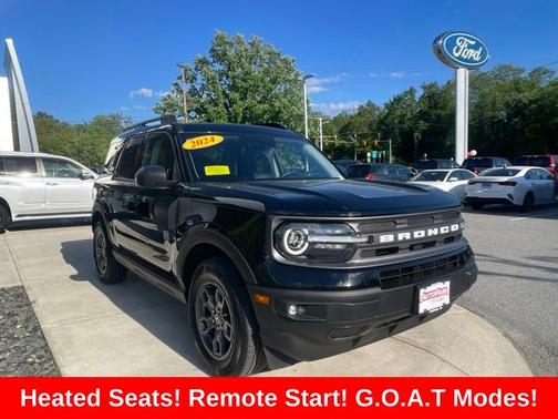 SHADOW BLACK 2024 Ford Bronco Sport BIG BEND