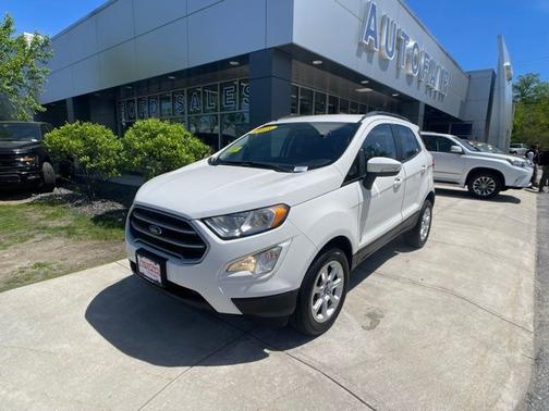 DIAMOND WHITE 2018 Ford EcoSport SE