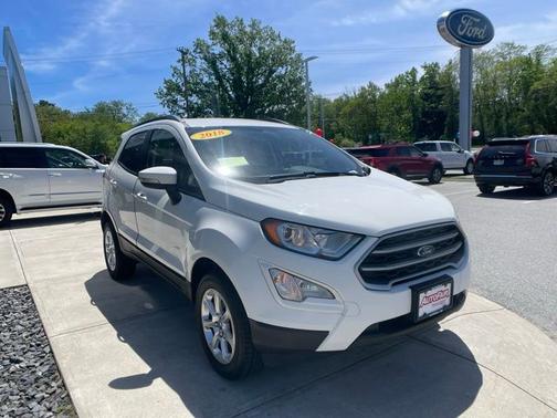 DIAMOND WHITE 2018 Ford EcoSport SE