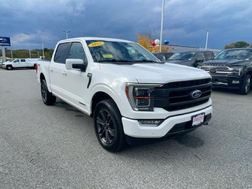 STAR WHITE METALLIC TRICOAT 2023 Ford F-150 LARIAT