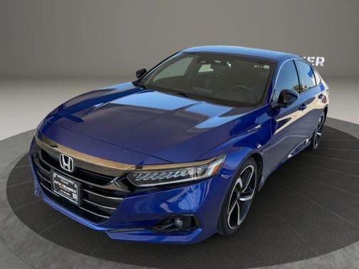Blue 2022 Honda Accord Sport 1.5T