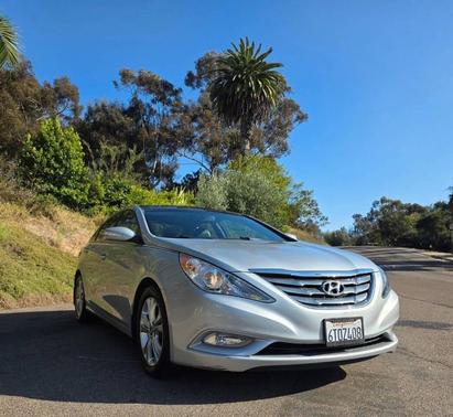 Harbor Gray Metallic 2012 Hyundai SONATA Limited