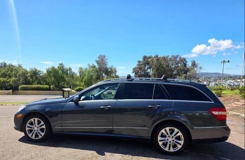 Steel Gray Metallic 2011 Mercedes-Benz E-Class 4MATIC