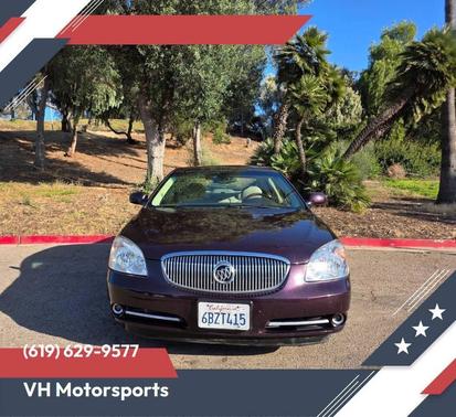 Burgundy 2008 Buick Lucerne CXS