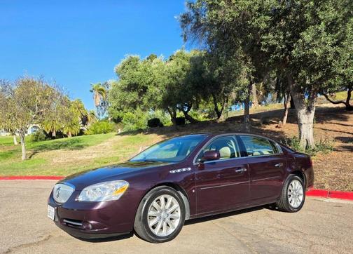 Burgundy 2008 Buick Lucerne CXS