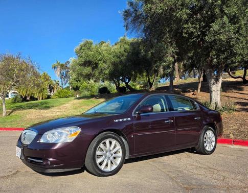 Burgundy 2008 Buick Lucerne CXS