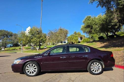 Burgundy 2008 Buick Lucerne CXS