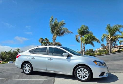 Brilliant Silver Metallic 2019 Nissan Sentra SV