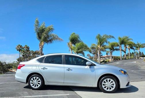 Brilliant Silver Metallic 2019 Nissan Sentra SV