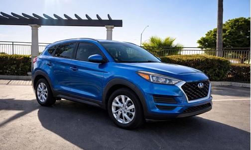 Aqua Blue 2020 Hyundai TUCSON Value