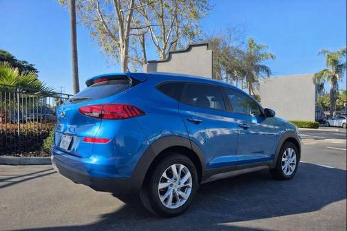 Aqua Blue 2020 Hyundai TUCSON Value