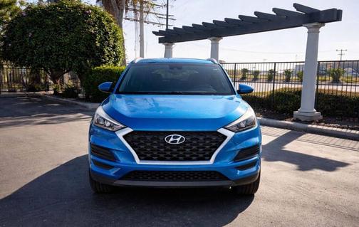 Aqua Blue 2020 Hyundai TUCSON Value