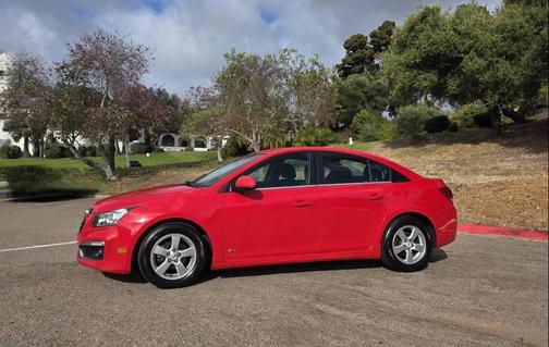Red Hot 2015 Chevrolet Cruze 1LT