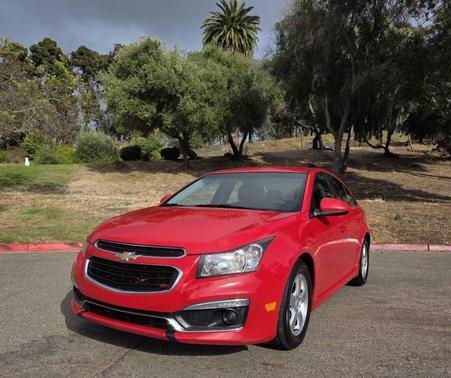 Red Hot 2015 Chevrolet Cruze 1LT
