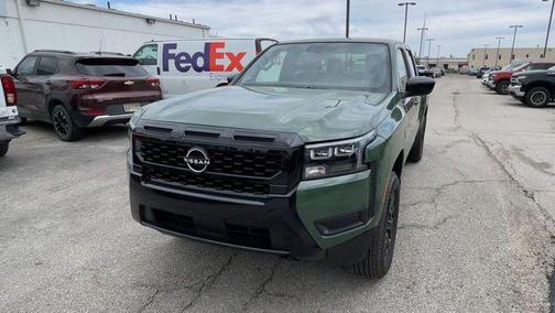 Tactical Green Metallic 2026 Nissan Frontier SV