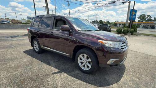Sizzling Crimson Mica 2012 Toyota Highlander SE