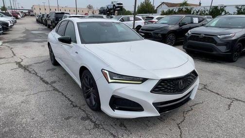 Platinum White Pearl 2021 Acura TLX A-Spec