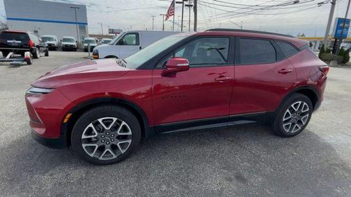 Radiant Red Tintcoat 2025 Chevrolet Blazer RS