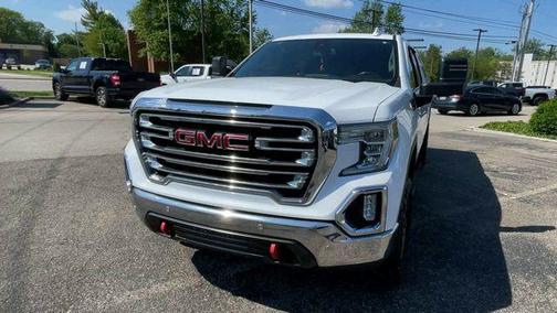 Summit White 2019 GMC Sierra 1500 SLT