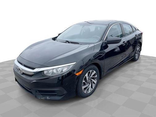 Crystal Black Pearl 2016 Honda Civic EX