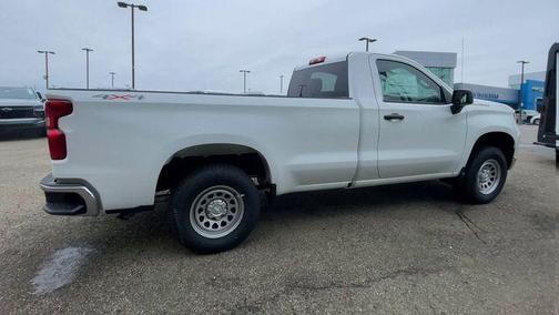Summit White 2026 Chevrolet Silverado 1500 WT