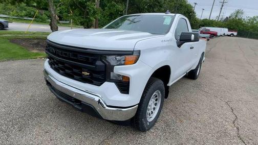 Summit White 2026 Chevrolet Silverado 1500 WT