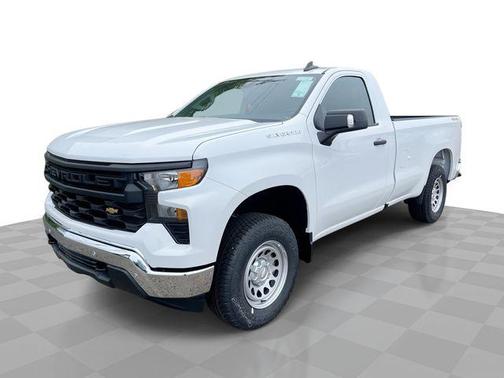 Summit White 2026 Chevrolet Silverado 1500 WT