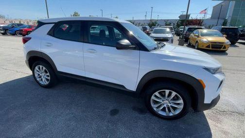 Summit White 2023 Chevrolet Trailblazer LS