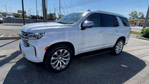 Iridescent Pearl Tricoat 2021 Chevrolet Tahoe Premier