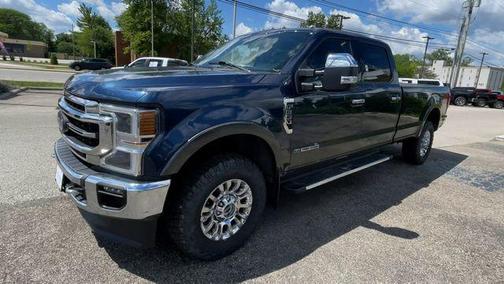 Blue Jeans Metallic 2020 Ford F-350 Lariat