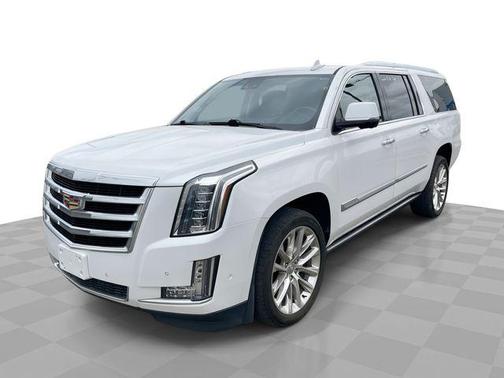Crystal White Tricoat 2020 Cadillac Escalade ESV Premium Luxury