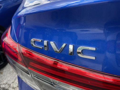 Aegean Blue Metallic 2023 Honda Civic Sport