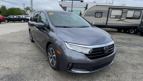 Modern Steel Metallic 2024 Honda Odyssey Touring