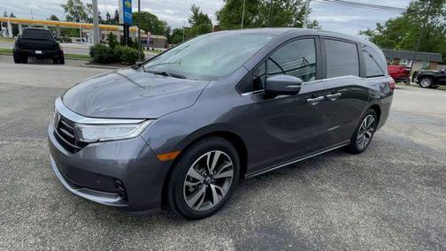 Modern Steel Metallic 2024 Honda Odyssey Touring