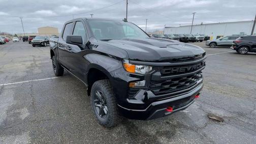 Black 2026 Chevrolet Silverado 1500 Custom Trail Boss