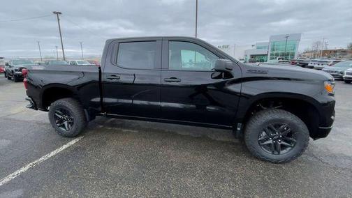 Black 2026 Chevrolet Silverado 1500 Custom Trail Boss