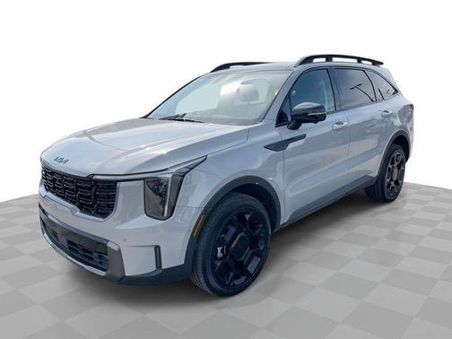 Wolf Gray 2025 Kia Sorento SX