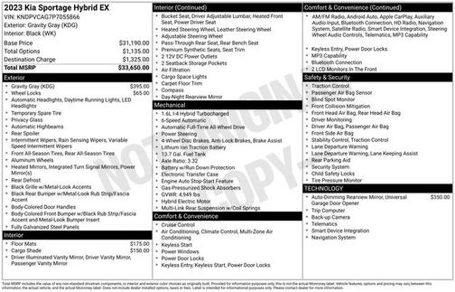 2023 Kia Sportage Hybrid EX