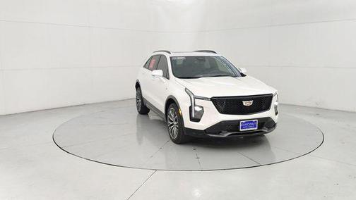 Crystal White Tricoat 2024 Cadillac XT4 Sport
