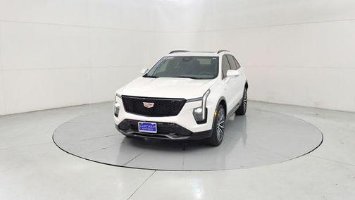 Crystal White Tricoat 2024 Cadillac XT4 Sport