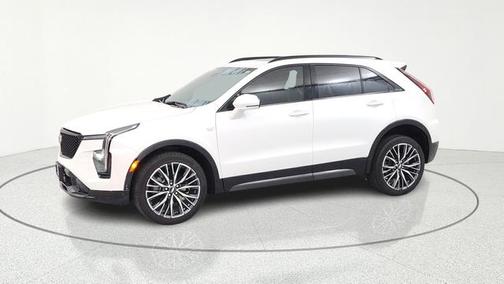 Crystal White Tricoat 2024 Cadillac XT4 Sport