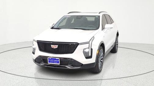 Crystal White Tricoat 2024 Cadillac XT4 Sport