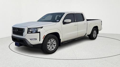 Glacier White 2023 Nissan Frontier SV