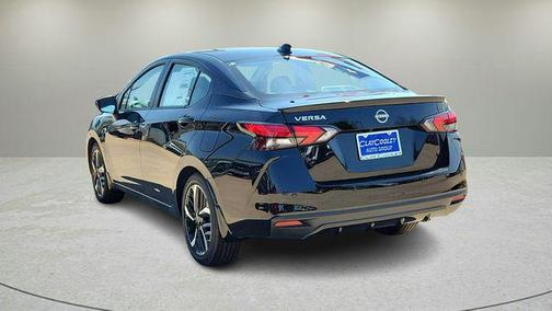 Super Black 2025 Nissan Versa 1.6 S