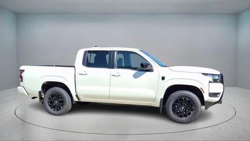 Glacier White 2026 Nissan Frontier SV