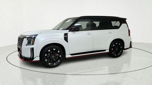 Everest White Pearl/Black 2026 Nissan Armada NISMO