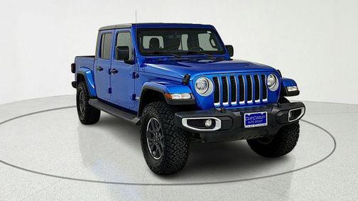 Hydro Blue Pearlcoat 2022 Jeep Gladiator Overland